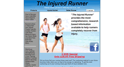 Desktop Screenshot of injuredrunner.com