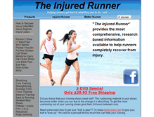 Tablet Screenshot of injuredrunner.com